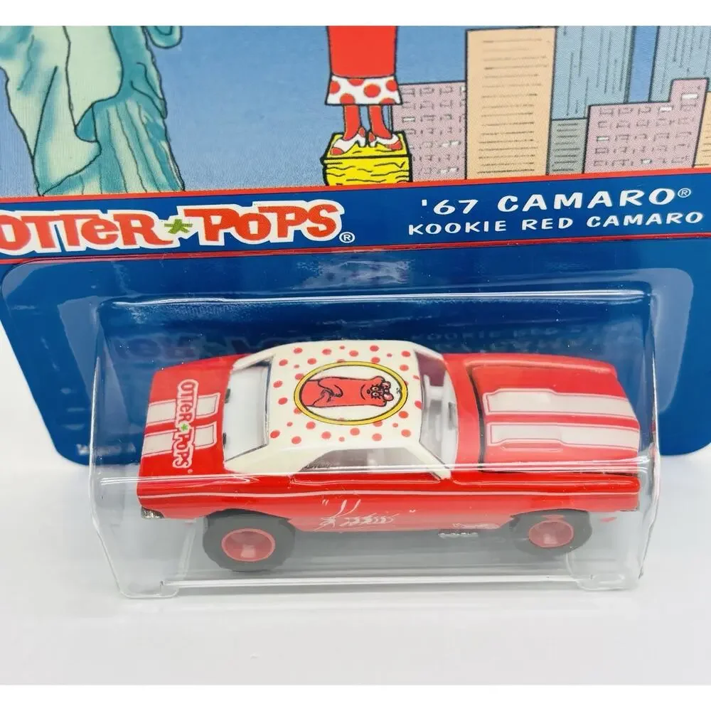 Hot Wheels Otter Pops Kookie Red '67 Camaro Twin Towers w/ Protector NIB